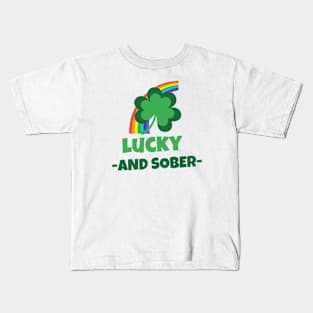 Lucky And Sober Kids T-Shirt